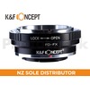 K&F Concepts Canon FD Lenses to Fuji X Mount Camera Adapter